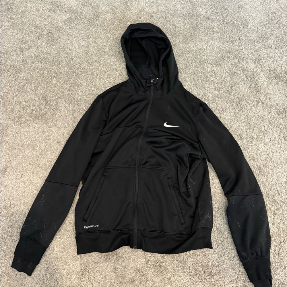 Nike Black Full-Zip Hoodie